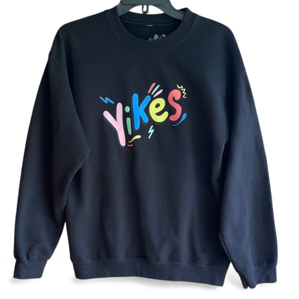 Men's Yikes Crewneck Sweatshirt Size Medium